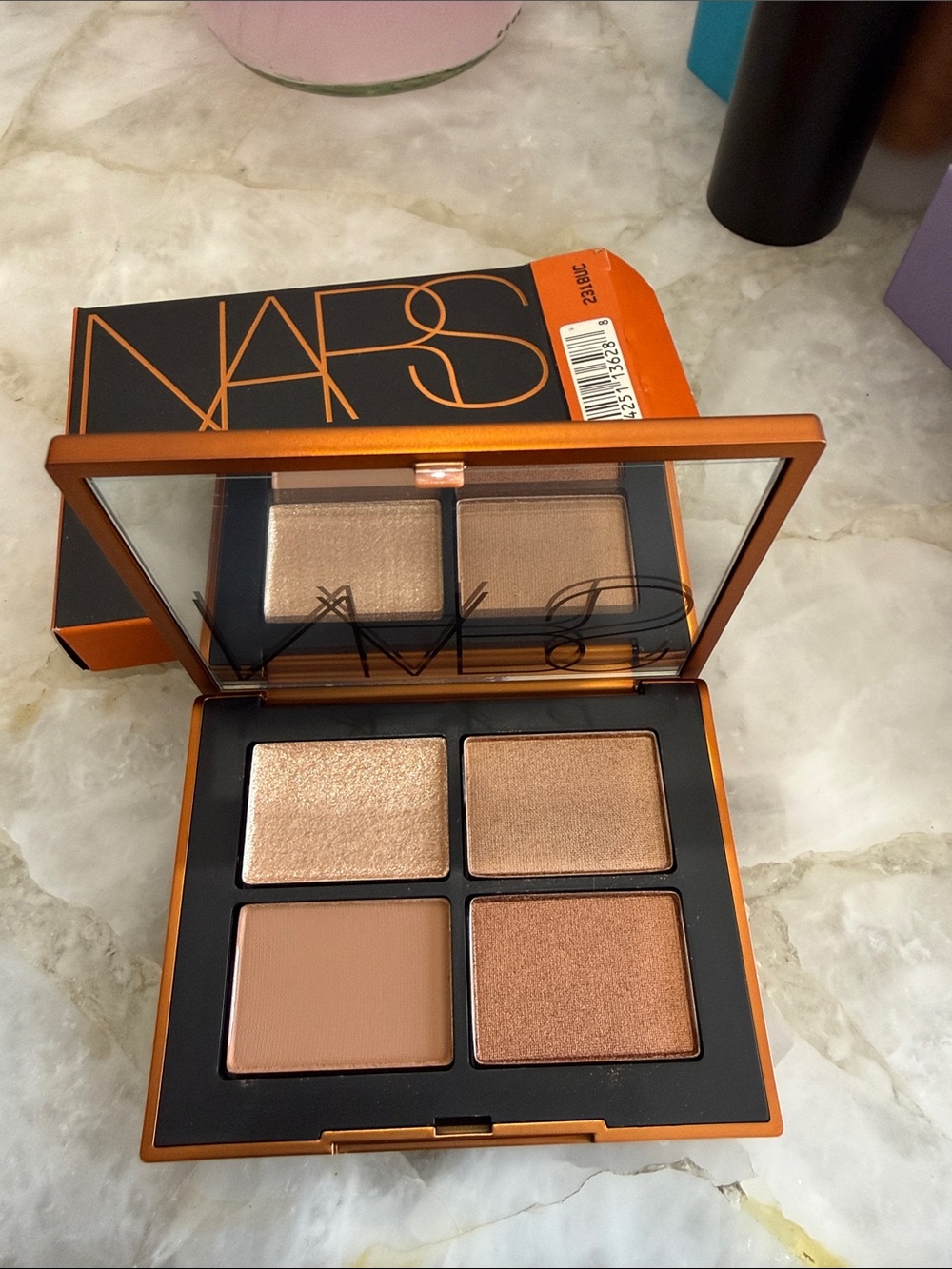 NARS Four-Shade Eyeshadow Palette in Champagne & Copper Tones